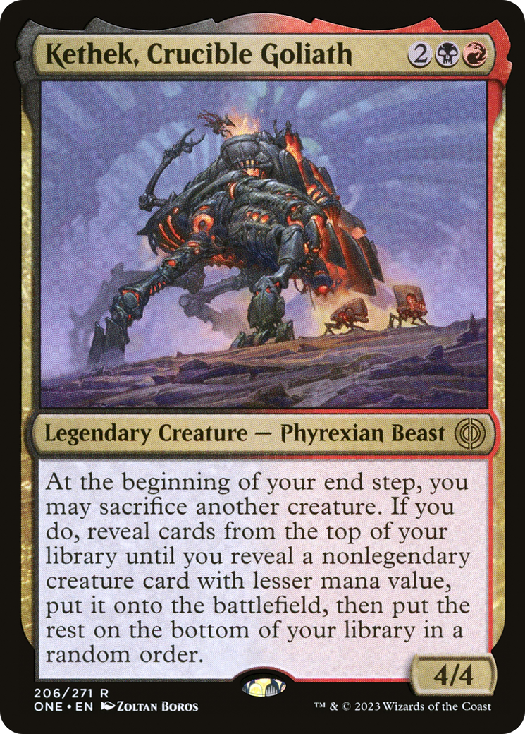 Kethek, Crucible Goliath [Phyrexia: All Will Be One] - Magic: The Gathering - Card Brawlers | Quebec | Canada |