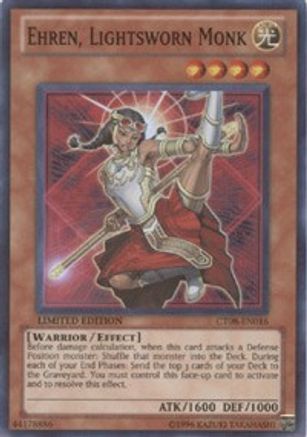 Ehren, Lightsworn Monk [CT08-EN016] Super Rare - Yu-Gi-Oh! - Card Brawlers | Quebec | Canada |