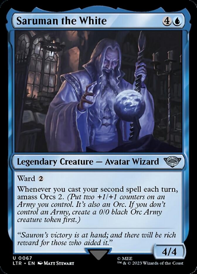 Saruman the White [The Lord of the Rings: Tales of Middle-Earth] - Magic: The Gathering - Card Brawlers | Quebec | Canada |