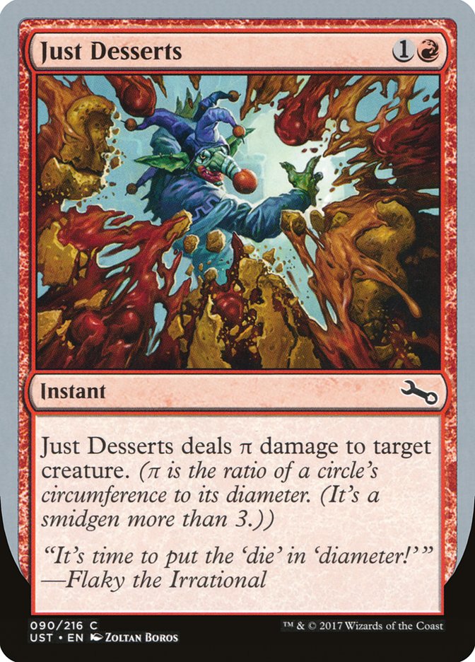 Just Desserts [Unstable] - Magic: The Gathering - Card Brawlers | Quebec | Canada |