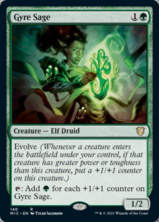 Gyre Sage [Innistrad: Midnight Hunt Commander] - Magic: The Gathering - Card Brawlers | Quebec | Canada |