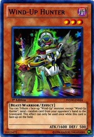 Wind-Up Hunter [PHSW-EN024] Super Rare - Yu-Gi-Oh! - Card Brawlers | Quebec | Canada |