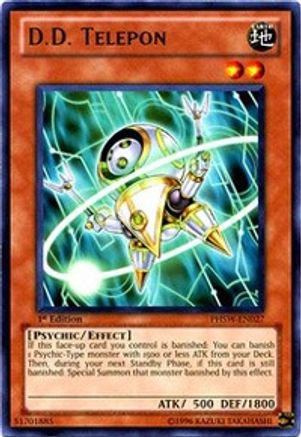 D.D. Telepon [PHSW-EN027] Rare - Yu-Gi-Oh! - Card Brawlers | Quebec | Canada |