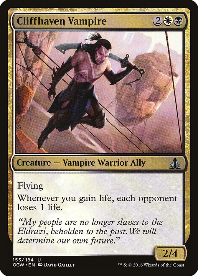 Cliffhaven Vampire [Oath of the Gatewatch] - Magic: The Gathering - Card Brawlers | Quebec | Canada |