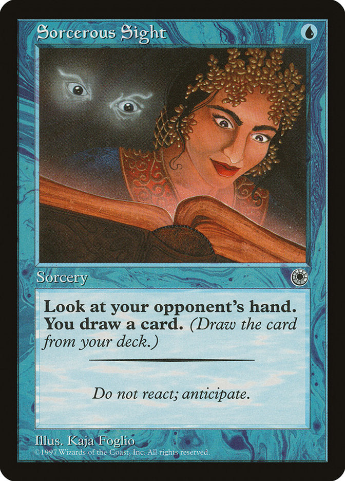 Sorcerous Sight [Portal] - Magic: The Gathering - Card Brawlers | Quebec | Canada |