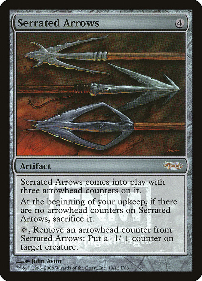 Serrated Arrows [Friday Night Magic 2008] - Magic: The Gathering - Card Brawlers | Quebec | Canada |