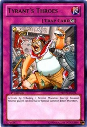 Tyrant's Throes [PHSW-EN076] Rare - Yu-Gi-Oh! - Card Brawlers | Quebec | Canada |