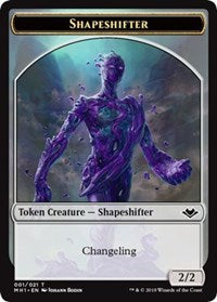 Shapeshifter (001) // Golem (018) Double-Sided Token [Modern Horizons Tokens] - Magic: The Gathering - Card Brawlers | Quebec | Canada |