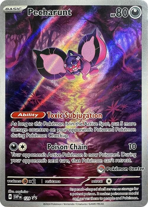 Pecharunt (129) (Pokemon Center Exclusive) [Scarlet & Violet: Black Star Promos] - Pokémon - Card Brawlers | Quebec | Canada |