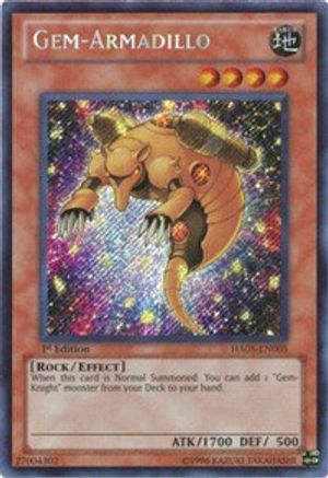 Gem-Armadillo [HA05-EN005] Secret Rare - Yu-Gi-Oh! - Card Brawlers | Quebec | Canada |