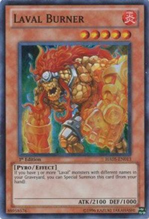 Laval Burner [HA05-EN013] Super Rare - Yu-Gi-Oh! - Card Brawlers | Quebec | Canada |