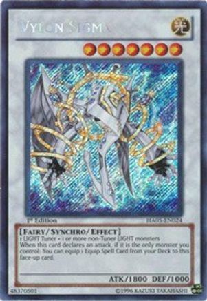 Vylon Sigma [HA05-EN024] Secret Rare - Yu-Gi-Oh! - Card Brawlers | Quebec | Canada |