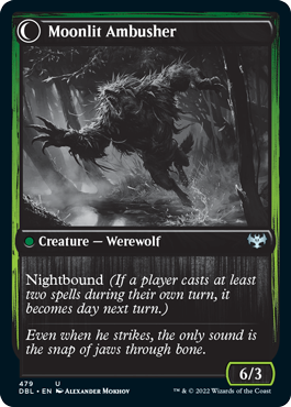 Oakshade Stalker // Moonlit Ambusher [Innistrad: Double Feature] - Magic: The Gathering - Card Brawlers | Quebec | Canada |