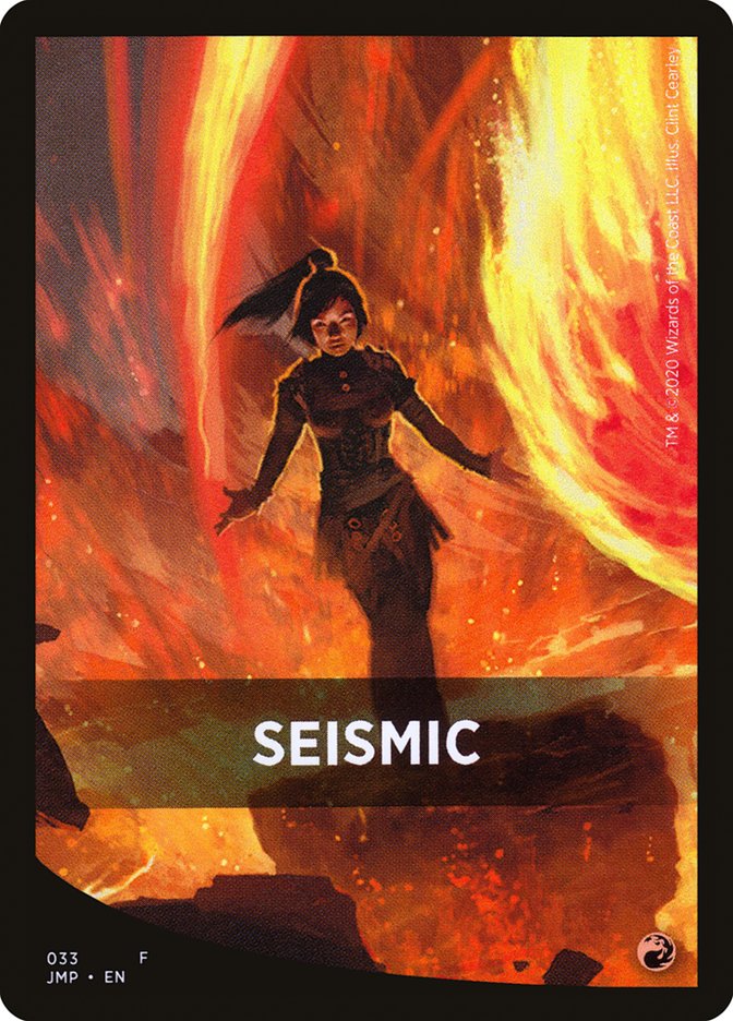 Seismic [Jumpstart Front Cards] - Magic: The Gathering - Card Brawlers | Quebec | Canada |