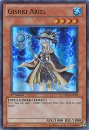 Gishki Ariel [HA05-EN035] Super Rare - Yu-Gi-Oh! - Card Brawlers | Quebec | Canada |