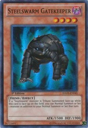 Steelswarm Gatekeeper [HA05-EN045] Super Rare - Yu-Gi-Oh! - Card Brawlers | Quebec | Canada |