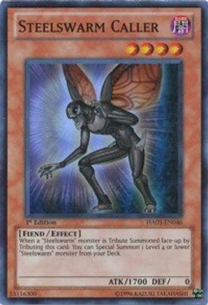 Steelswarm Caller [HA05-EN046] Super Rare - Yu-Gi-Oh! - Card Brawlers | Quebec | Canada |