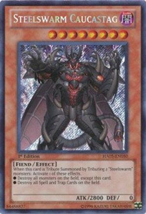 Steelswarm Caucastag [HA05-EN050] Secret Rare - Yu-Gi-Oh! - Card Brawlers | Quebec | Canada |