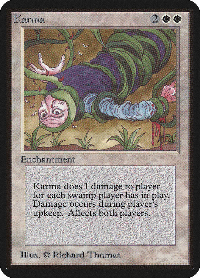 Karma [Alpha Edition] - Magic: The Gathering - Card Brawlers | Quebec | Canada |