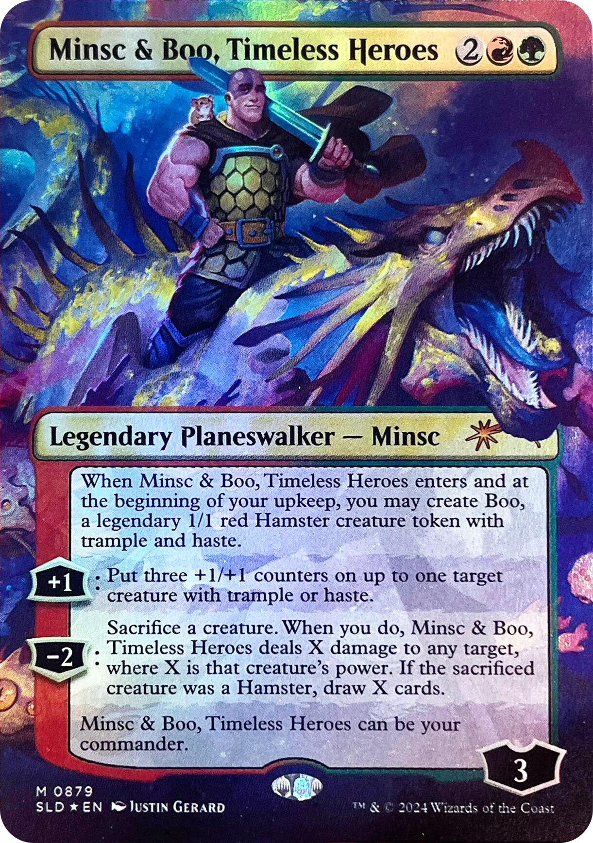 Minsc & Boo, Timeless Heroes (Rainbow Foil) [Secret Lair Drop Series] - Magic: The Gathering - Card Brawlers | Quebec | Canada |