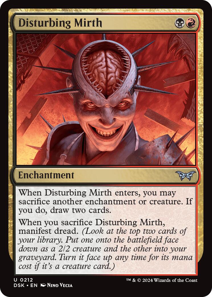 Disturbing Mirth [Duskmourn: House of Horror] - Magic: The Gathering - Card Brawlers | Quebec | Canada |