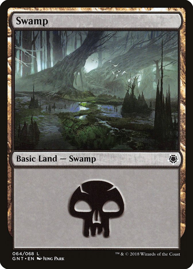 Swamp (64) [Game Night 2018] - Magic: The Gathering - Card Brawlers | Quebec | Canada |