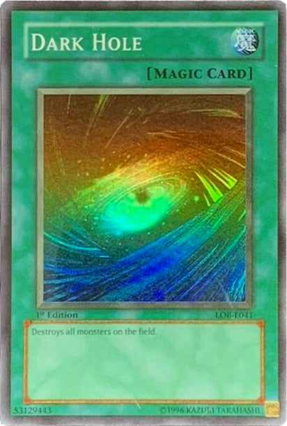 Dark Hole [LOB-E041] Super Rare - Yu-Gi-Oh! - Card Brawlers | Quebec | Canada |