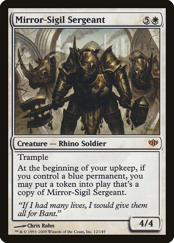 Mirror-Sigil Sergeant [Conflux] - Magic: The Gathering - Card Brawlers | Quebec | Canada |