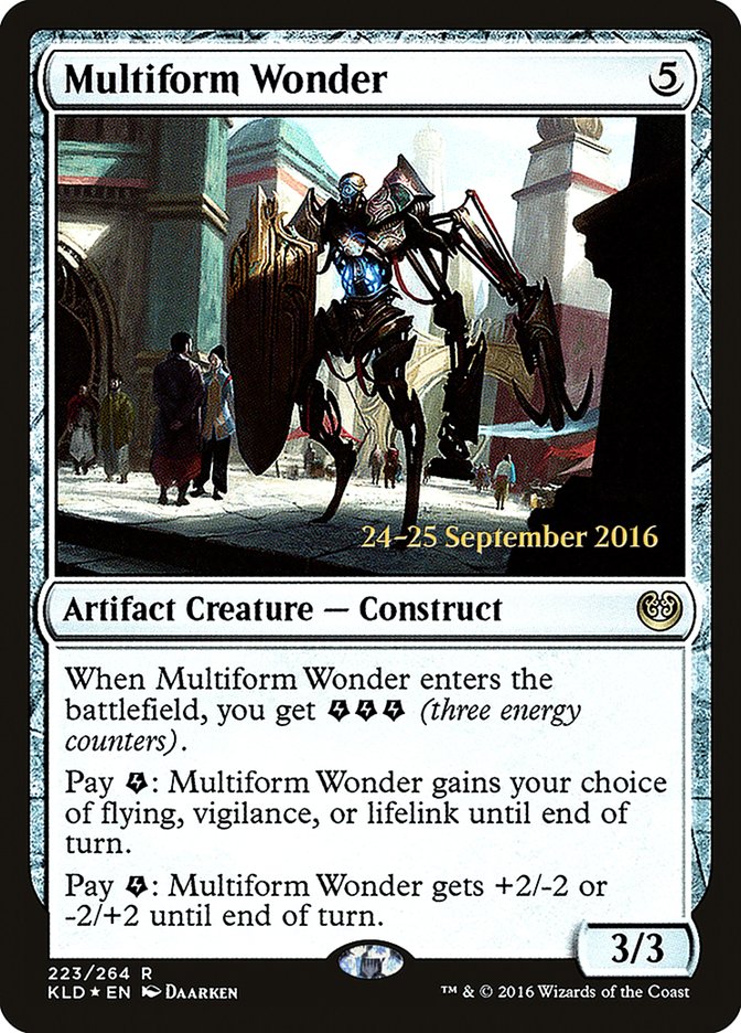 Multiform Wonder [Kaladesh Prerelease Promos] - Magic: The Gathering - Card Brawlers | Quebec | Canada |