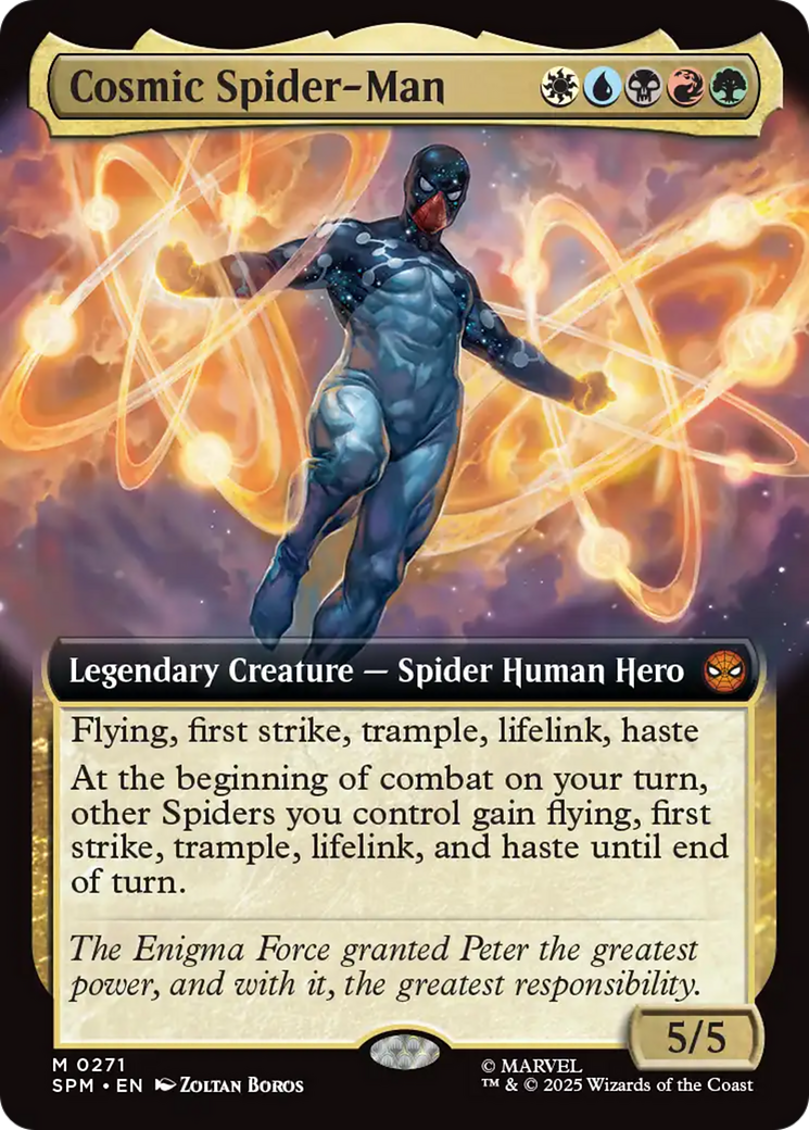 Cosmic Spider-Man (Extended Art) [Marvel's Spider-Man] - Magic: The Gathering - Card Brawlers | Quebec | Canada |