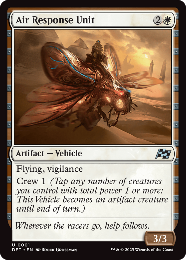 Air Response Unit [Aetherdrift] - Magic: The Gathering - Card Brawlers | Quebec | Canada |
