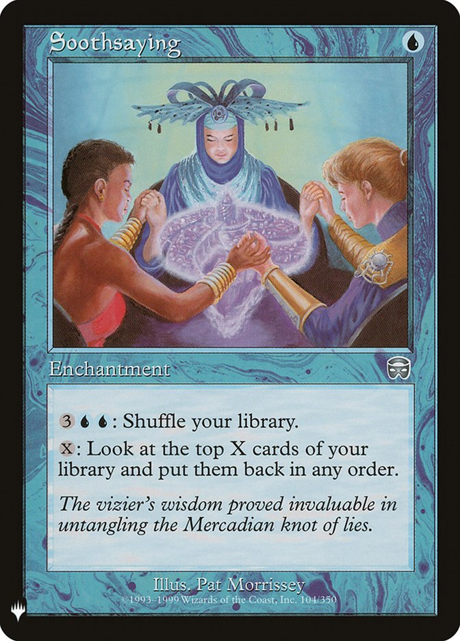 Soothsaying [Mystery Booster] - Magic: The Gathering - Card Brawlers | Quebec | Canada |