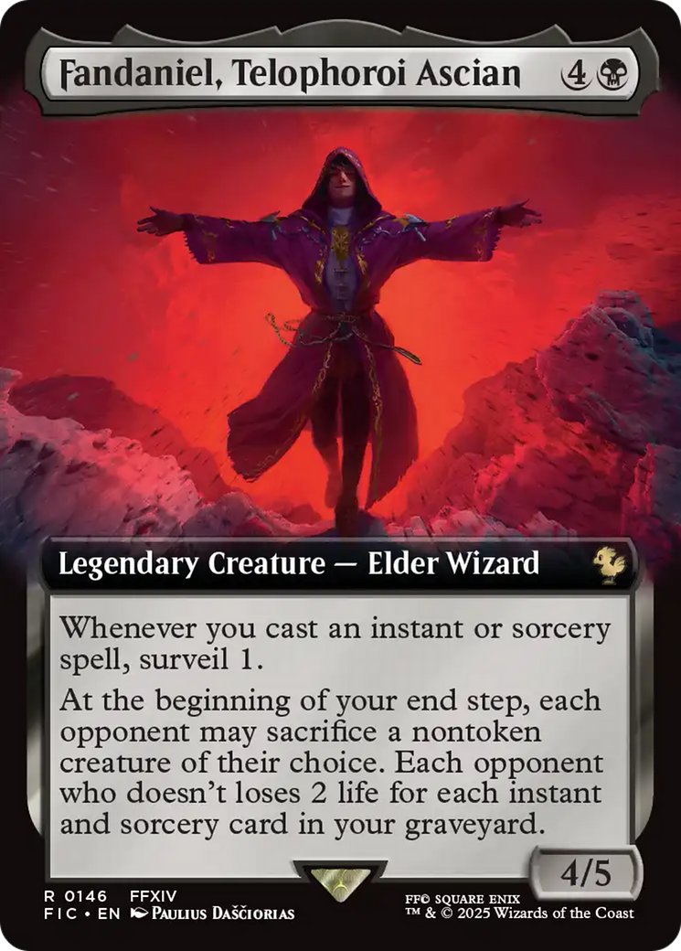 Fandaniel, Telophoroi Ascian (Extended Art) [FINAL FANTASY Commander] - Magic: The Gathering - Card Brawlers | Quebec | Canada |