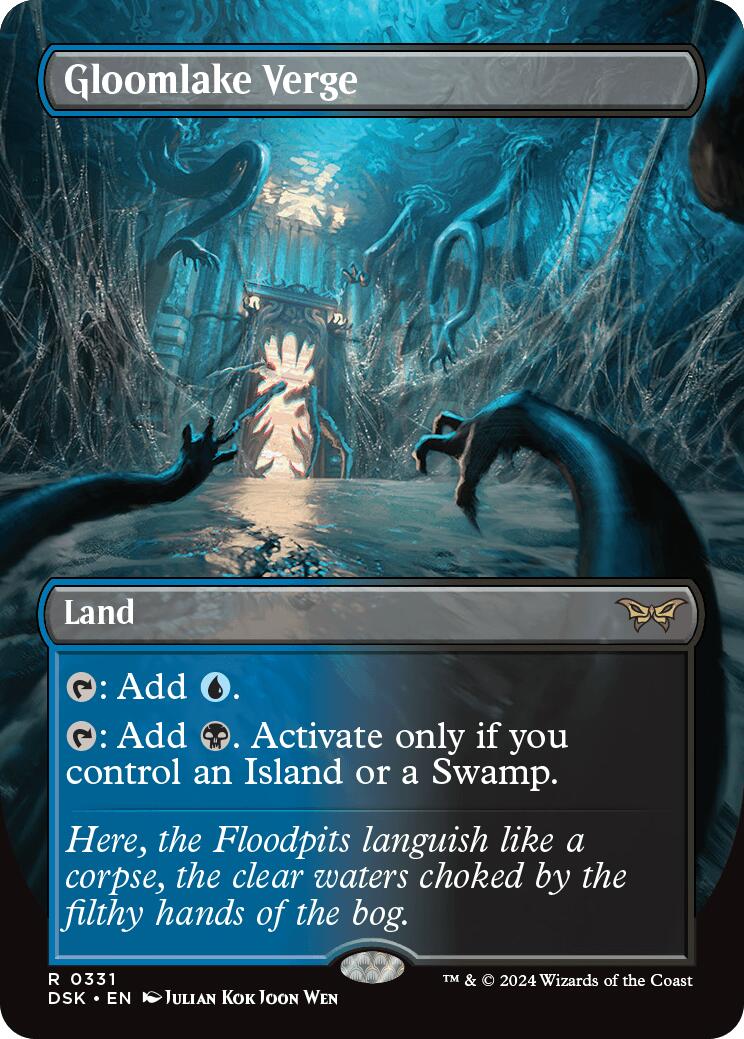 Gloomlake Verge (Borderless) [Duskmourn: House of Horror] - Magic: The Gathering - Card Brawlers | Quebec | Canada |