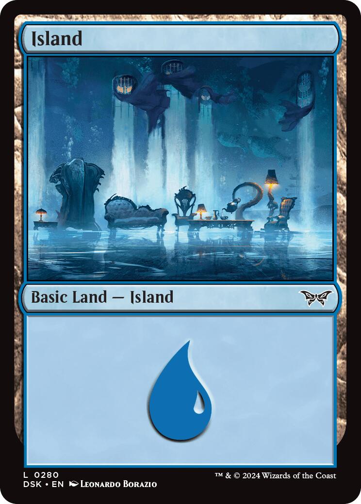 Island (0280) [Duskmourn: House of Horror] - Magic: The Gathering - Card Brawlers | Quebec | Canada |