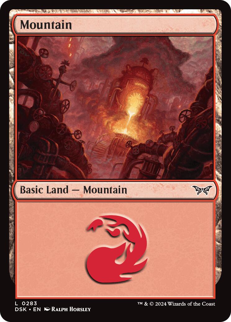 Mountain (0283) [Duskmourn: House of Horror] - Magic: The Gathering - Card Brawlers | Quebec | Canada |