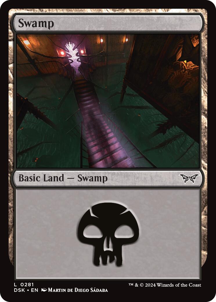 Swamp (0281) [Duskmourn: House of Horror] - Magic: The Gathering - Card Brawlers | Quebec | Canada |