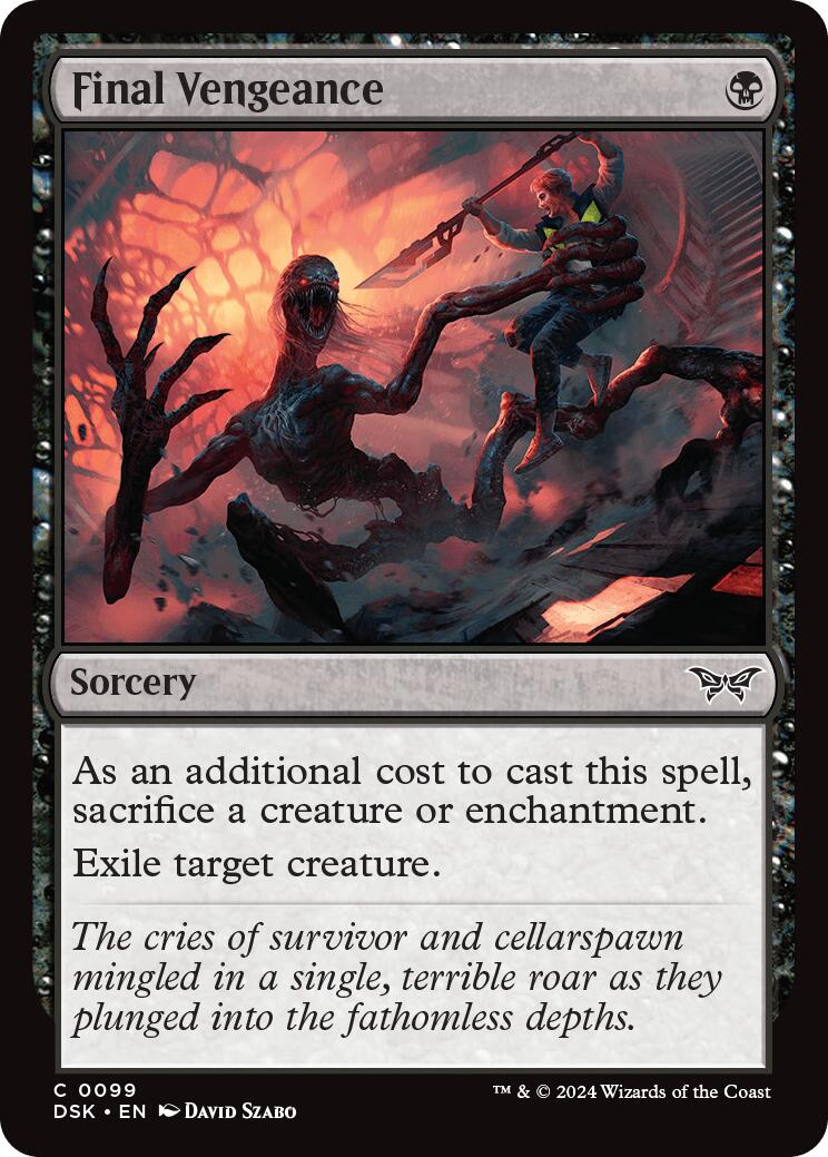 Final Vengeance [Duskmourn: House of Horror] - Magic: The Gathering - Card Brawlers | Quebec | Canada |