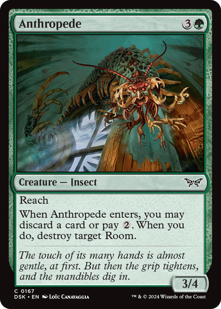 Anthropede [Duskmourn: House of Horror] - Magic: The Gathering - Card Brawlers | Quebec | Canada |