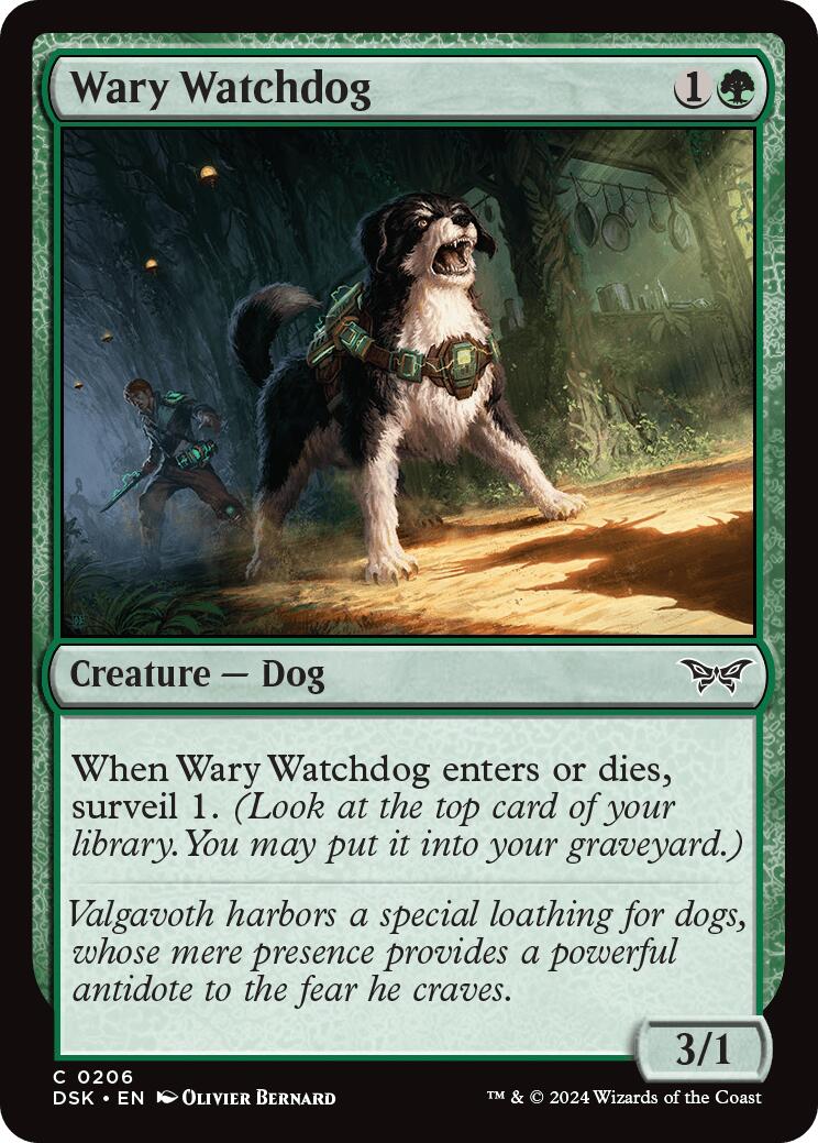 Wary Watchdog [Duskmourn: House of Horror] - Magic: The Gathering - Card Brawlers | Quebec | Canada |