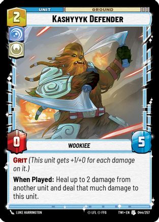 Kashyyyk Defender (044/257) (044/257) [Twilight of the Republic] - Fantasy Flight Games - Card Brawlers | Quebec | Canada |