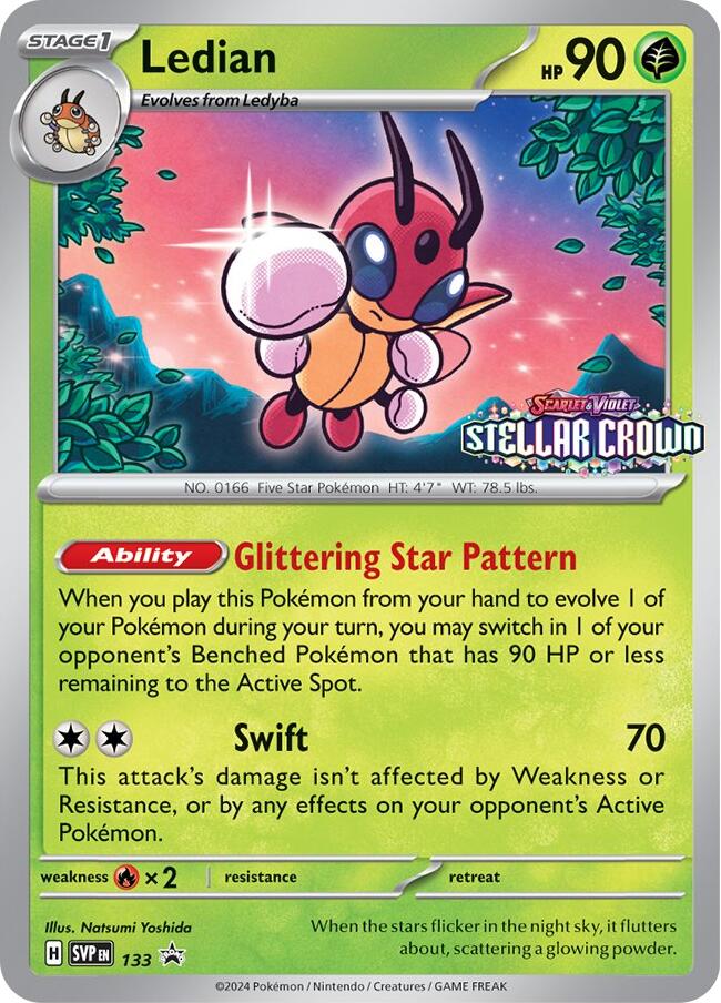Ledian (SVP133) [Scarlet & Violet: Black Star Promos] - Pokémon - Card Brawlers | Quebec | Canada |