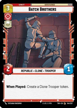 Batch Brothers (144/257) (144/257) [Twilight of the Republic] - Fantasy Flight Games - Card Brawlers | Quebec | Canada |