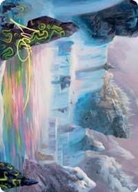 Glittering Frost Art Card (Gold-Stamped Signature) [Kaldheim Art Series] - Magic: The Gathering - Card Brawlers | Quebec | Canada |