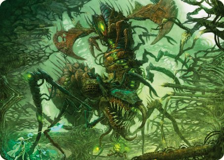 Skyscythe Engulfer Art Card [Phyrexia: All Will Be One Art Series] - Magic: The Gathering - Card Brawlers | Quebec | Canada |