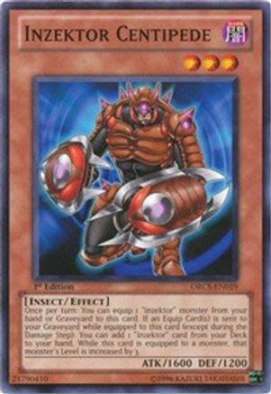 Inzektor Centipede [ORCS-EN019] Common - Yu-Gi-Oh! - Card Brawlers | Quebec | Canada |
