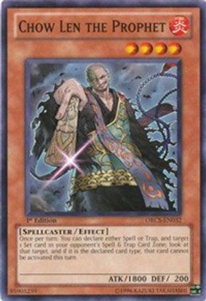 Chow Len the Prophet [ORCS-EN032] Common - Yu-Gi-Oh! - Card Brawlers | Quebec | Canada |