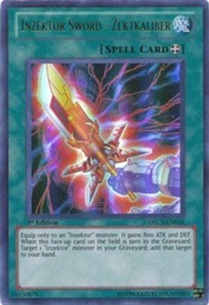 Inzektor Sword - Zektkaliber [ORCS-EN054] Ultra Rare - Yu-Gi-Oh! - Card Brawlers | Quebec | Canada |
