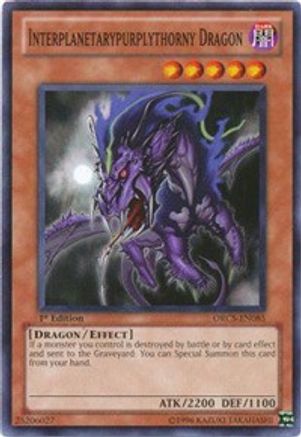 Interplanetarypurplythorny Dragon [ORCS-EN085] Common - Yu-Gi-Oh! - Card Brawlers | Quebec | Canada |