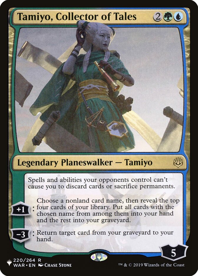 Tamiyo, Collector of Tales [The List] - Magic: The Gathering - Card Brawlers | Quebec | Canada |